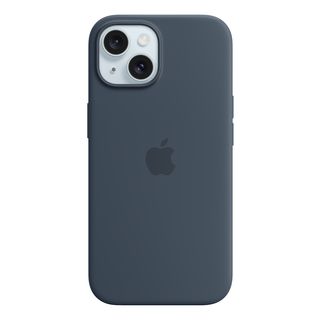 APPLE Silikon Case mit MagSafe - Schutzhülle (Passend für Modell: Apple iPhone 15)