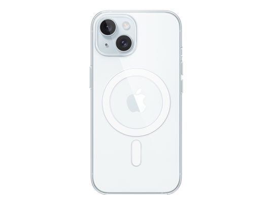 APPLE Clear Case mit MagSafe - Schutzhülle (Passend für Modell: Apple iPhone 15)