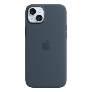 APPLE Silikon Case mit MagSafe - Schutzhülle (Passend für Modell: Apple iPhone 15 Plus)