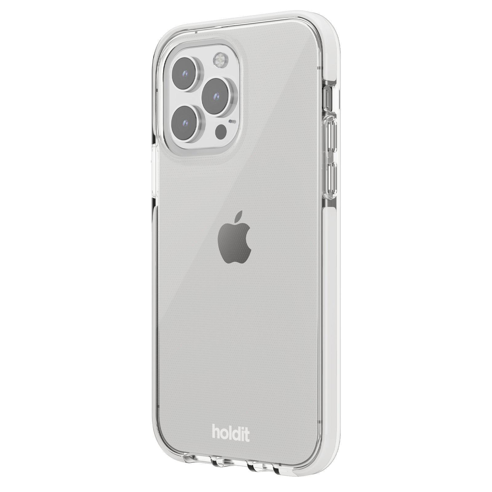 HOLDIT Pro, 15 Apple, White Seethru iPhone Backcover, Case,