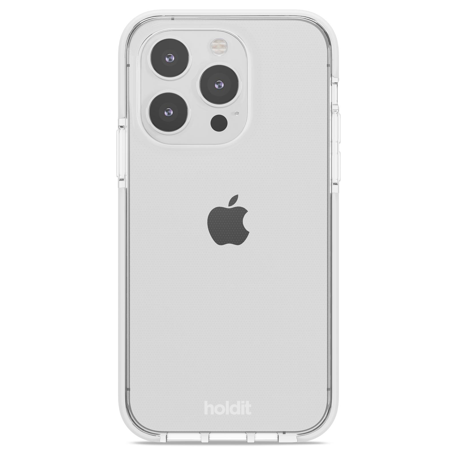 HOLDIT Seethru Case, Backcover, Pro, iPhone 15 Apple, White