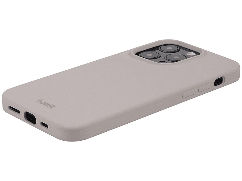 Thumbnail - HOLDIT Silicone Case, Backcover, Apple, iPhone 15 Pro Max, Taupe