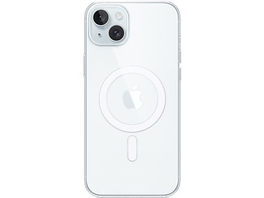 APPLE Clear Case mit MagSafe - Schutzhülle (Passend für Modell: Apple iPhone 15 Plus)