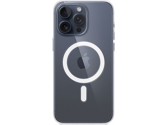 APPLE Clear Case mit MagSafe - Schutzhülle (Passend für Modell: Apple iPhone 15 Pro Max)