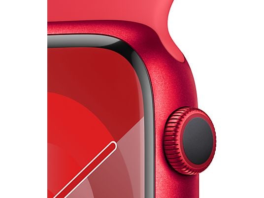 APPLE Watch Series 9 GPS 45 mm (PRODUCT)RED Aluminium Case/(PRODUCT)RED Sport Band - M/L