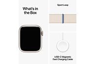 APPLE Watch Series 9 GPS 41 mm Sterrenlicht Aluminium Case/Sterrenlicht Sport Loop