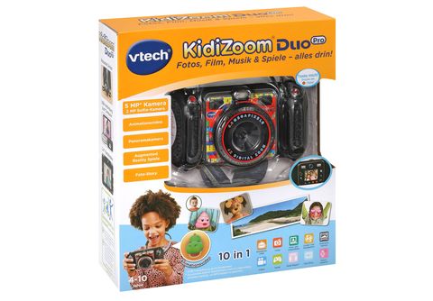 VTECH KidiZoom Duo Pro schwarz Spiel- Lerncomputer Kinderkamera, & | Schwarz MediaMarkt