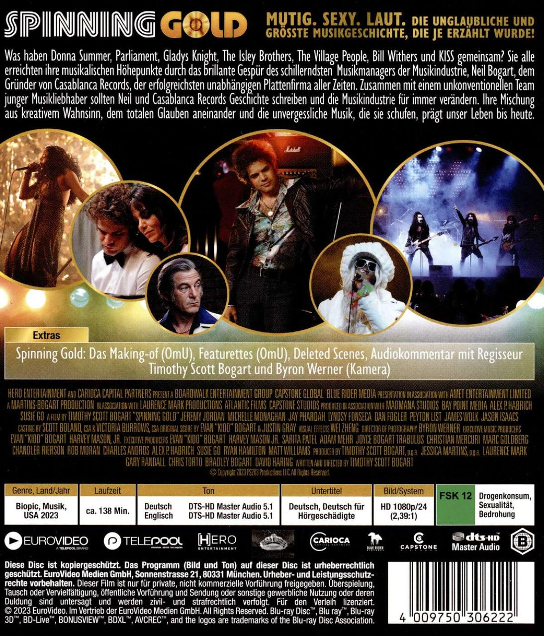 Spinning Gold - Der Soundtrack Lebens Blu-ray deines