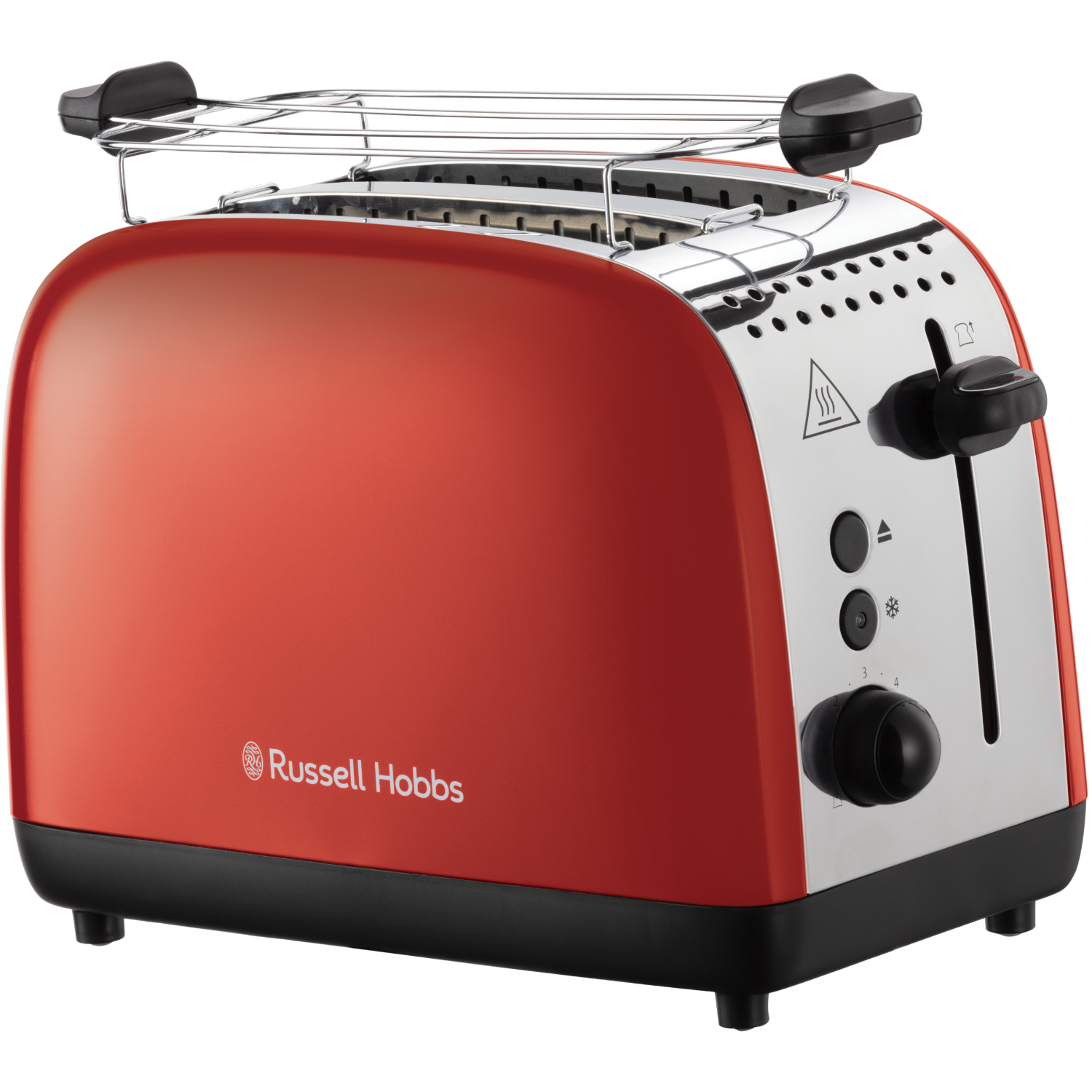 Russell Hobbs Broodrooster 4 Schijven 26071 Eigentijds Honingraatdesign Met Extra Grote Sleuven En Hoge Heffunctie Zwart 767062097