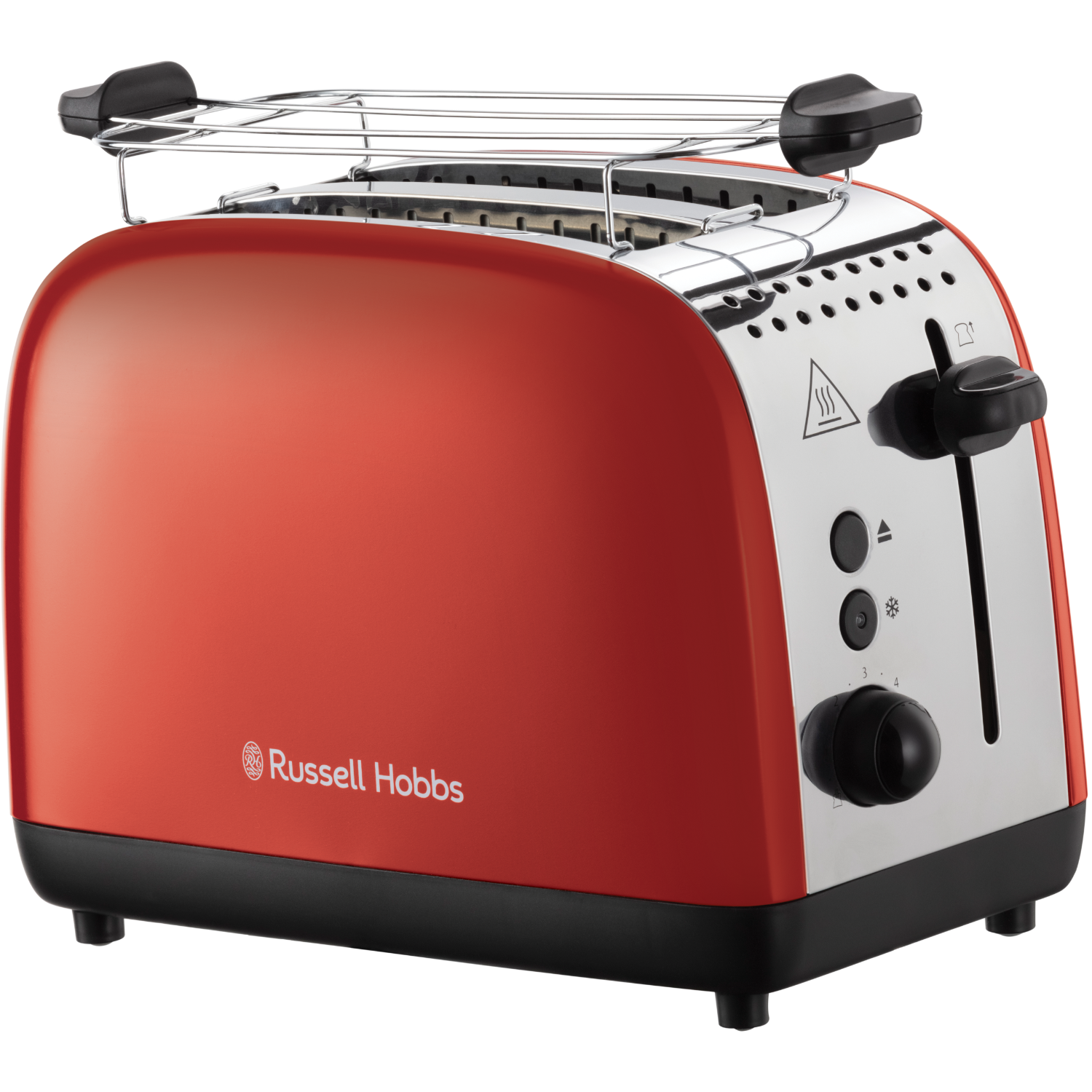 Russell Hobbs Colours Plus 2s Broodrooster Rood