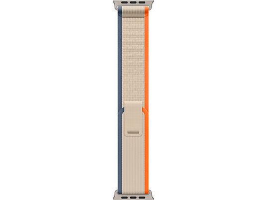 APPLE Cinturino Trail Loop da 49 mm - Fascia da braccio (Arancione/beige)