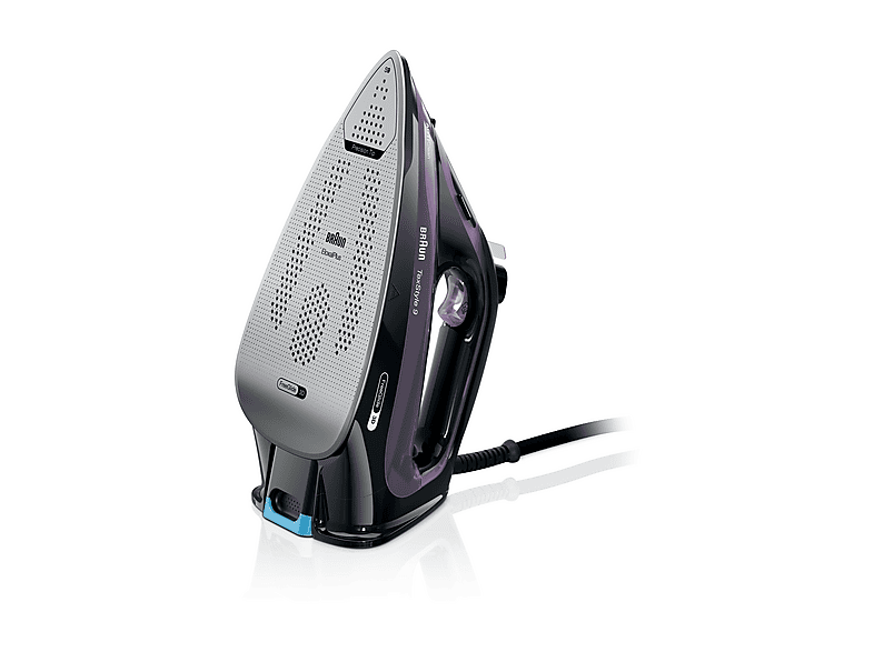 Braun SI 9661 VI TexStyle 9 Dampfbügeleisen (3100 Watt, Schwarz/Violett) — Foto 4 von 5