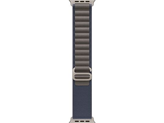 APPLE Alpine Loop 49 mm - Bracelet (Bleu)