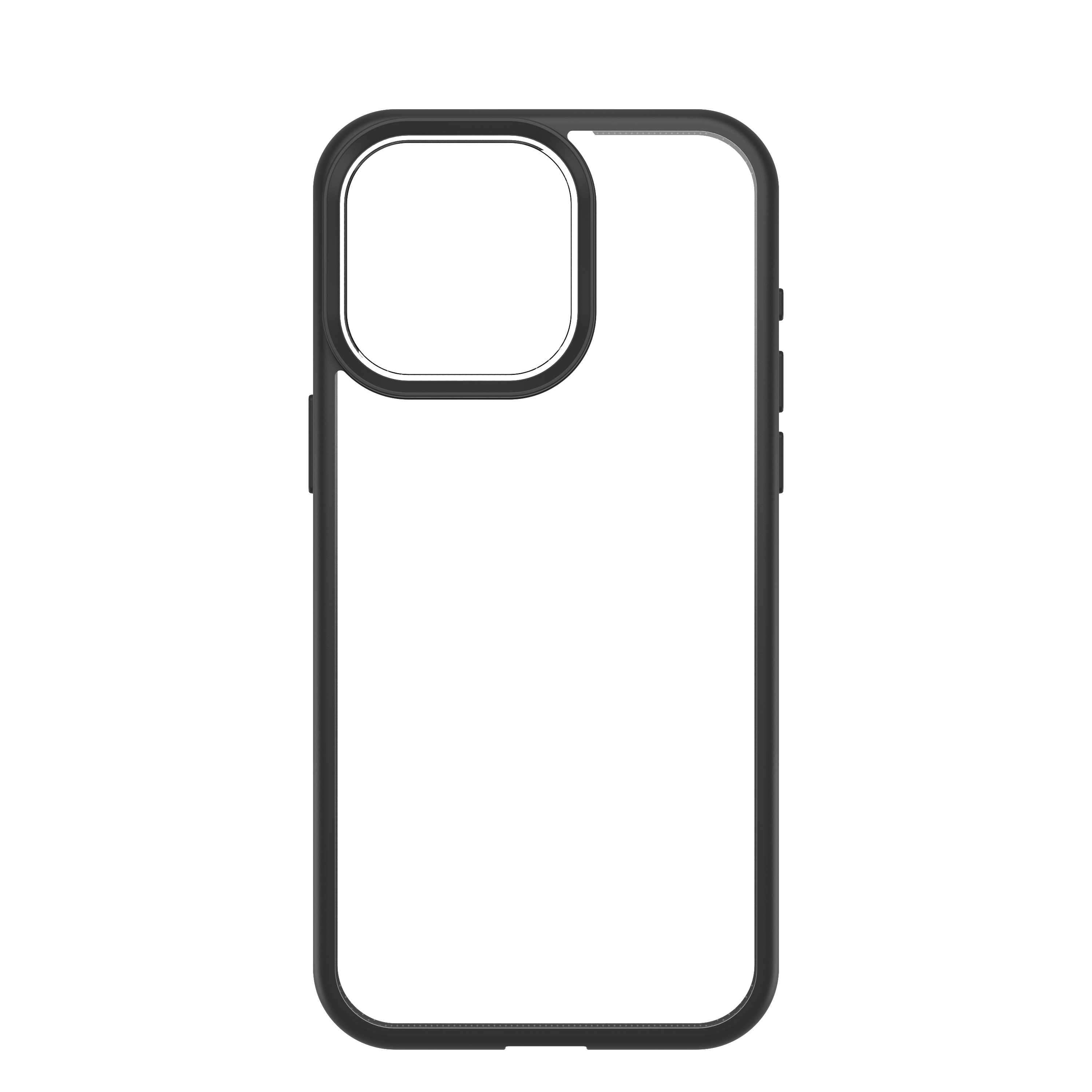 OTTERBOX Apple, Pro Backcover, 15 Max, Transparent/Schwarz React, iPhone