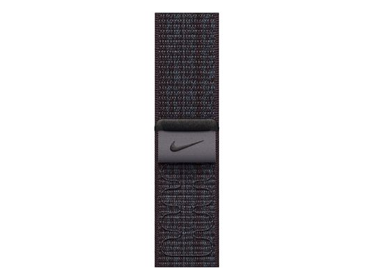 APPLE 41 mm Nike Sport Loop - Armband (Schwarz/Blau)