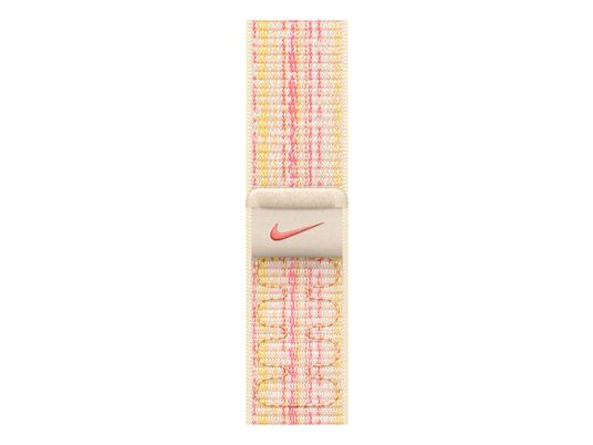 APPLE 41 mm Nike Sport Loop - Armband (Polarstern/Pink)