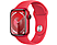 APPLE Watch Series 9 GPS + Cellular, 41mm, piros alumíniumtok, piros sportszíj, M/L (MRY83QH/A)
