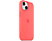 APPLE iPhone 15 MagSafe rögzítésű szilikon tok, guava (MT0V3ZM/A)