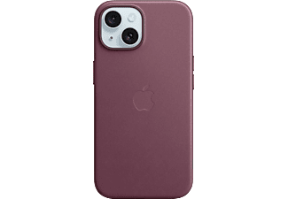 APPLE iPhone 15 MagSafe rögzítésű FineWoven szövettok, faeper (MT3E3ZM/A)