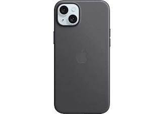 APPLE iPhone 15 Plus MagSafe rögzítésű FineWoven szövettok, fekete (MT423ZM/A)