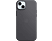 APPLE iPhone 15 Plus MagSafe rögzítésű FineWoven szövettok, fekete (MT423ZM/A)