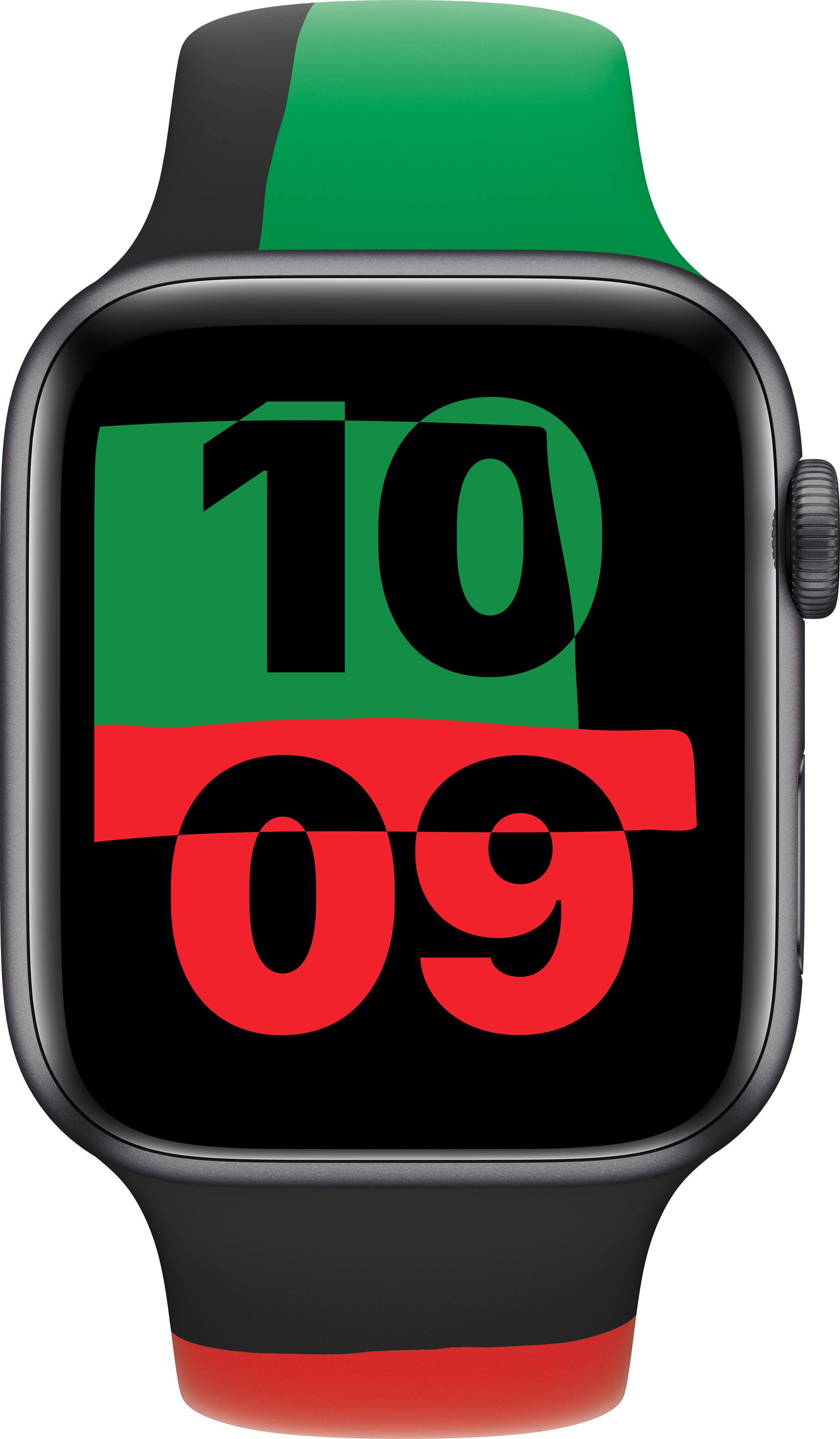 APPLE Cinturino sportivo da 44 mm - Fascia da braccio (Black Unity)