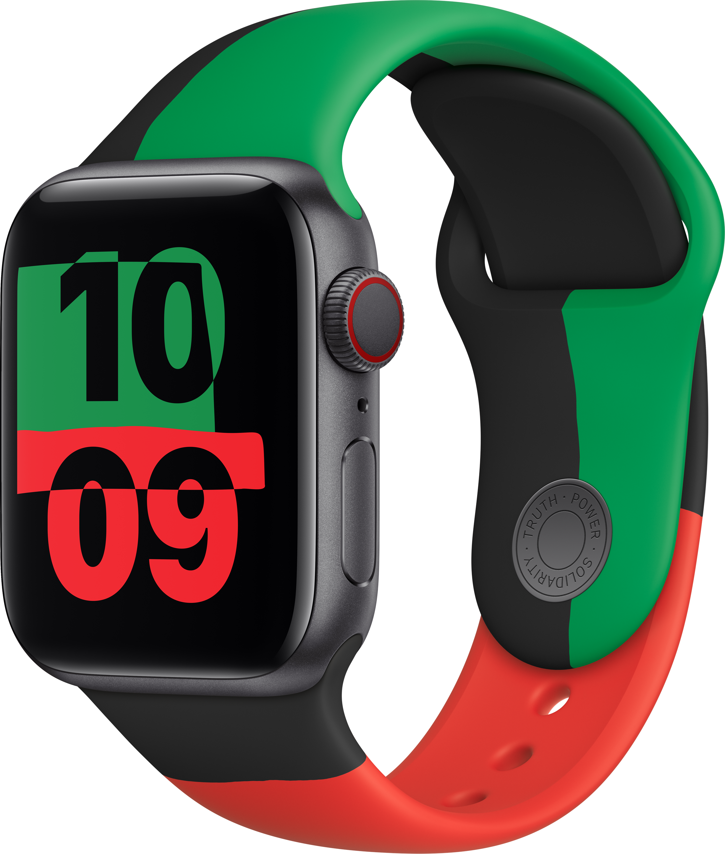 APPLE 40 mm Sportarmband - Armband (Black Unity)