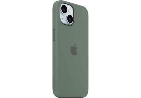 APPLE iPhone 15 Siliconenhoesje met MagSafe - Cipres