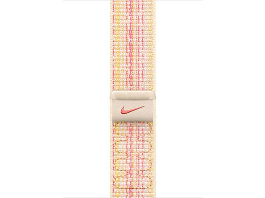 APPLE 45 mm Nike Sport Loop - Armband (Polarstern/Pink)