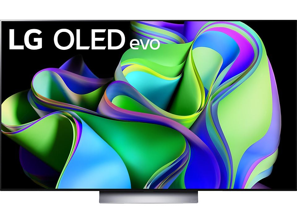 LG OLED77C31LA OLED evo TV (Flat, 77 Zoll / 195 cm, OLED 4K, SMART TV, webOS 23)