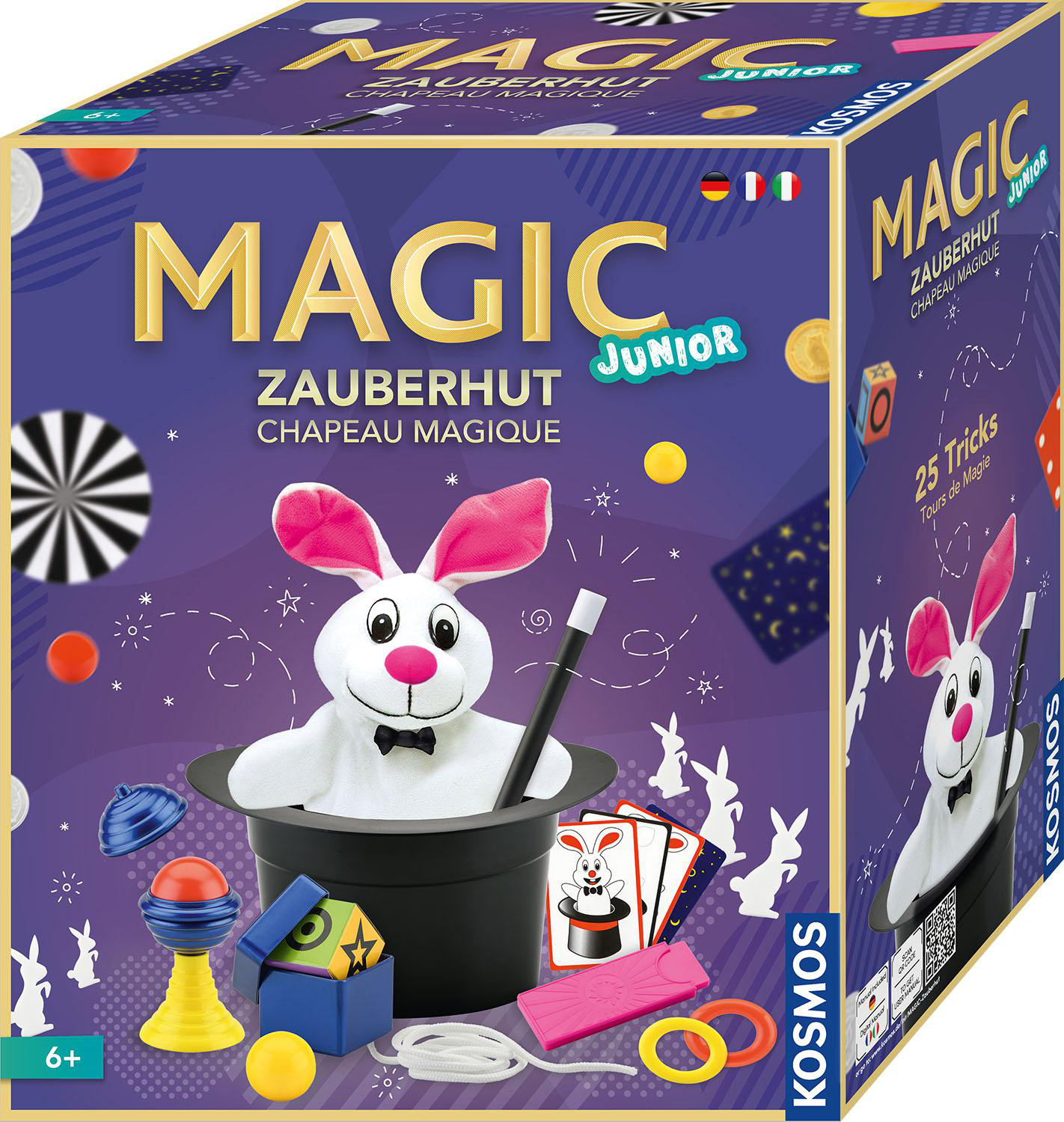 KOSMOS Magic Zauberhut Mehrfarbig Zauberkasten, DFI
