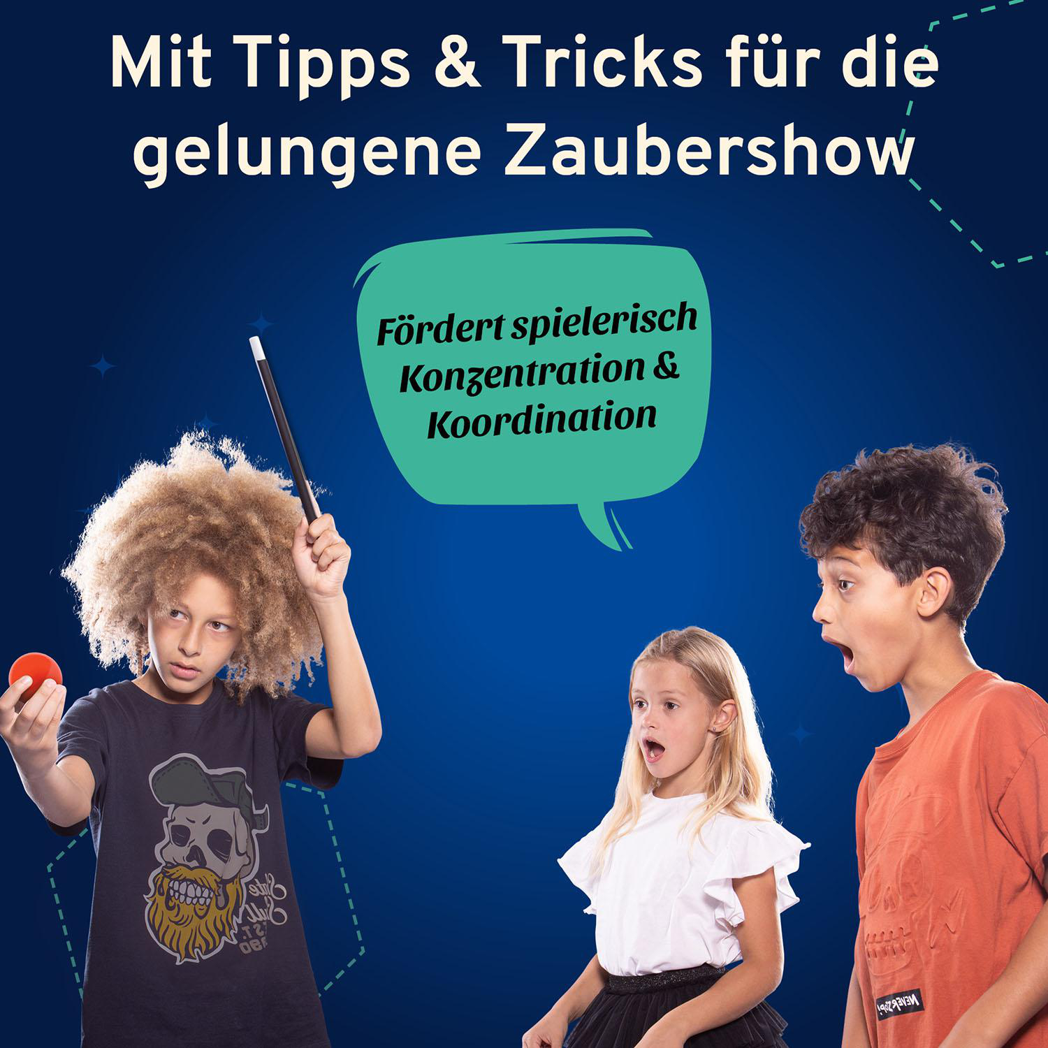 DFI Mehrfarbig Edition Zauberschule KOSMOS Gold Zauberkasten, - Die Magic