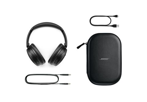 Kopfhörer BOSE QuietComfort® Headphones, Over-ear Noise-Cancelling, Schwarz Kopfhörer Bluetooth Schwarz | MediaMarkt