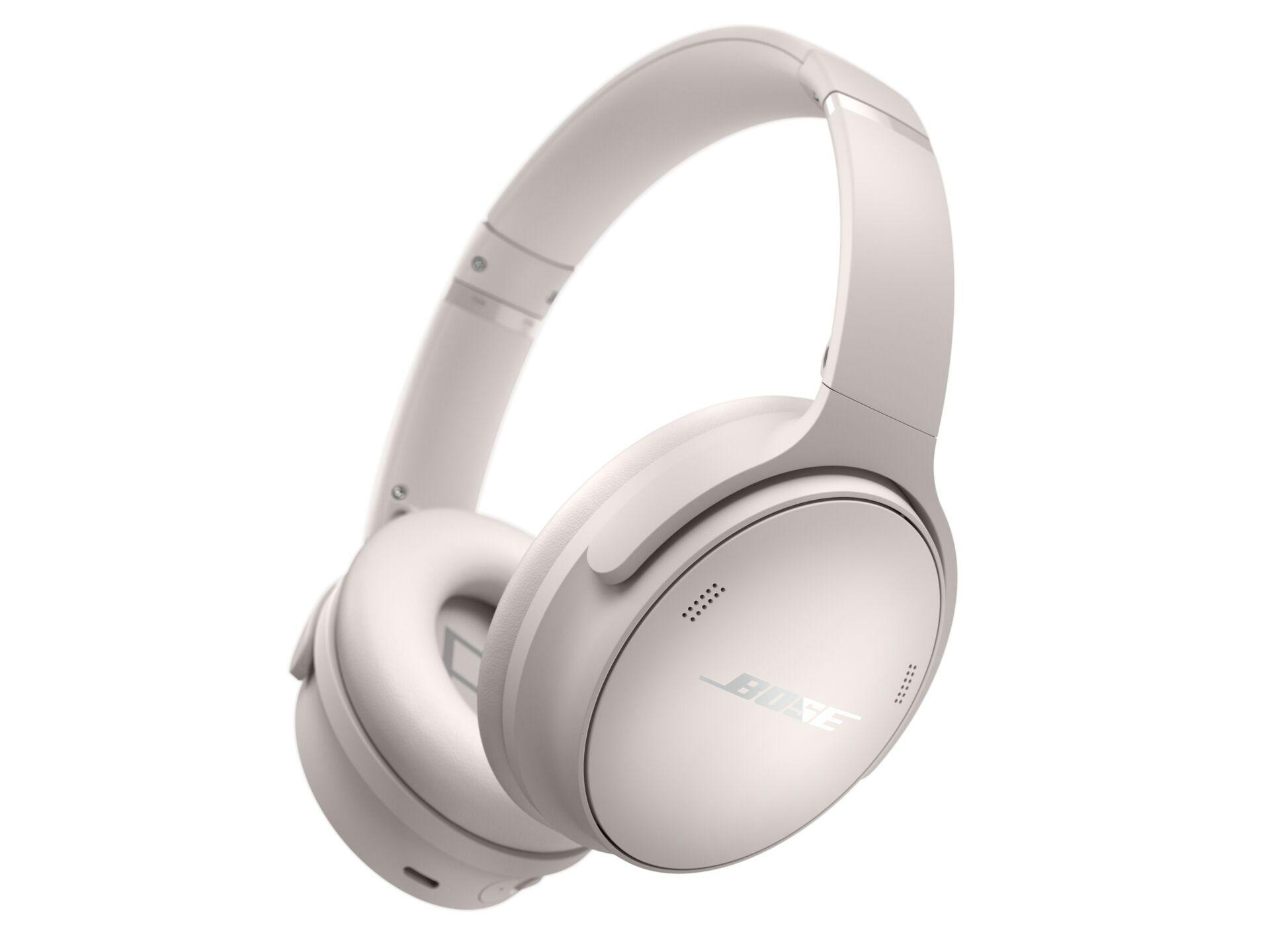 Weiß BOSE QuietComfort® Noise-Cancelling, Bluetooth Headphones, Kopfhörer Over-ear