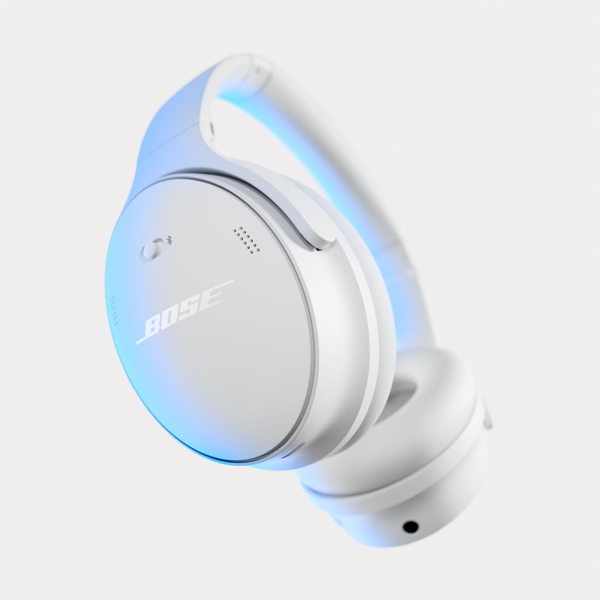 BOSE QuietComfort® Noise-Cancelling, Over-ear Weiß Bluetooth Headphones, Kopfhörer
