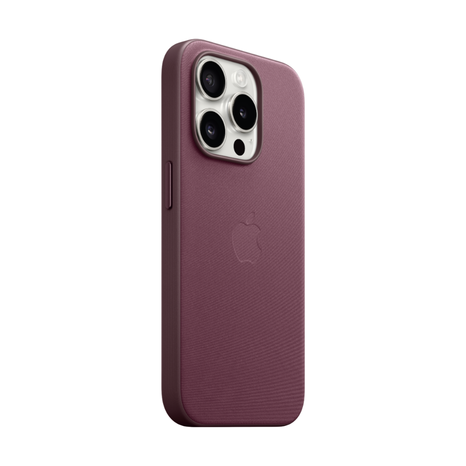 APPLE iPhone 15 Pro FineWoven hoesje met MagSafe - Moerbei