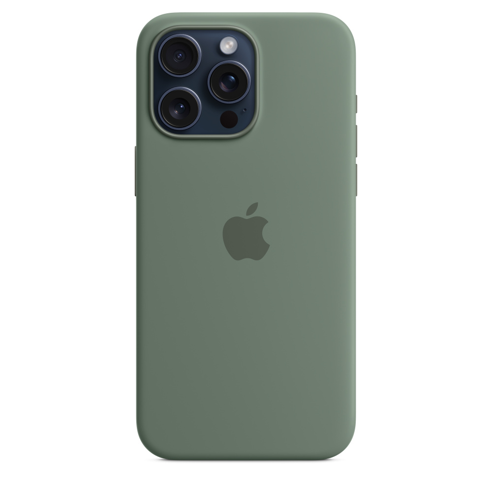 APPLE Cover Silicone Magsafe iPhone 15 Pro Max Cypress (MT1X3ZM/A)