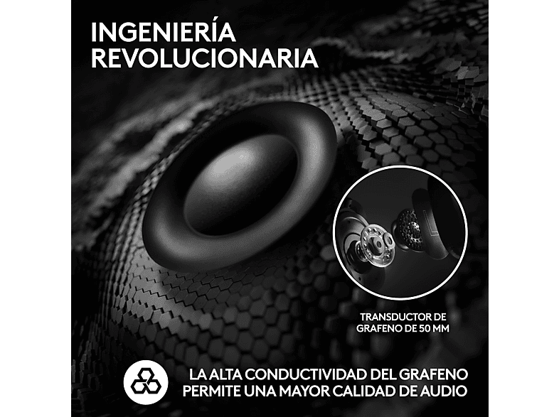 Logitech Auriculares Inalámbricos Gaming G Pro X2 Lightspeed