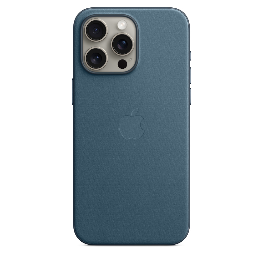 APPLE Cover FineWoven Magsafe iPhone 15 Pro Max Pacific Blue (MT4Y3ZM/A)
