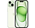 APPLE IPHONE 15 256 GB Zöld Kártyafüggetlen Okostelefon