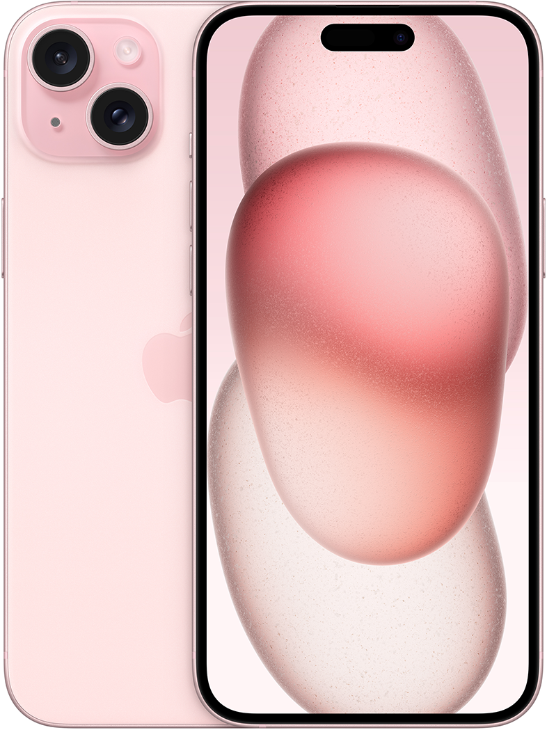 APPLE IPHONE 15 PLUS 128 GB Rózsaszín Kártyafüggetlen Okostelefon