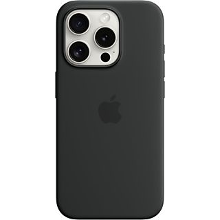 APPLE iPhone 15 Pro Siliconenhoesje met MagSafe - Zwart