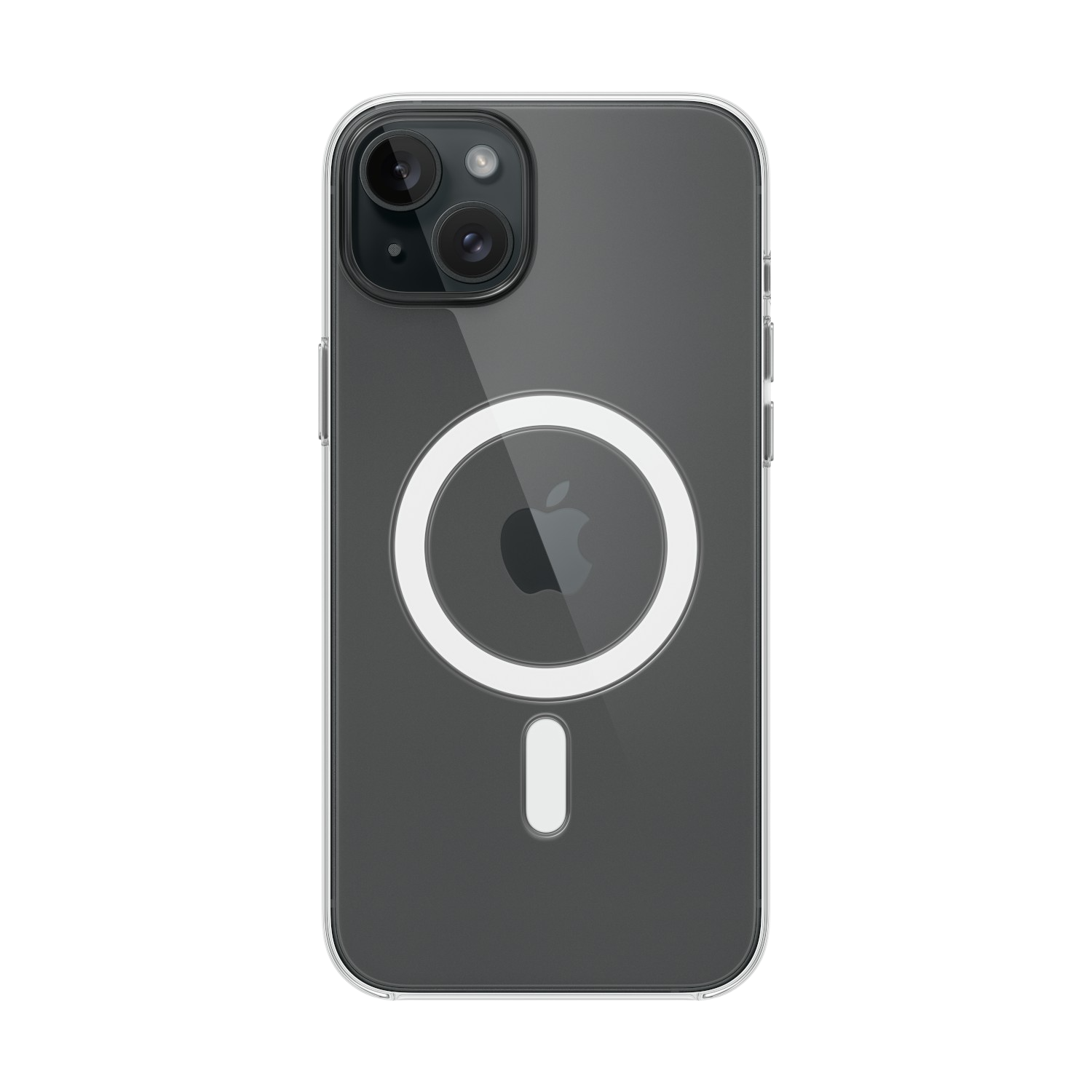 Apple Iphone 15 Plus Doorzichtig Hoesje Met Magsafe