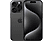 APPLE IPHONE 15 PRO 1 TB Fekete titán Kártyafüggetlen Okostelefon