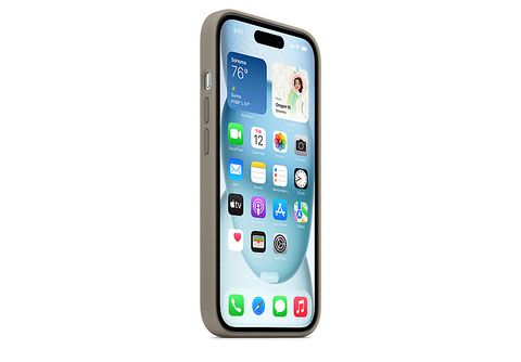 Funda de silicona con MagSafe para el iPhone 15 Pro - Negro - Apple (ES)