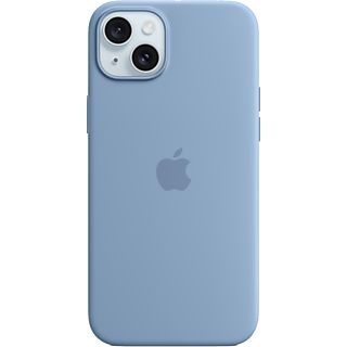 APPLE Funda de silicona con MagSafe para iPhone 15, Azul invierno