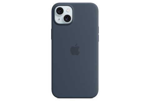 Apple Funda de silicona para iPhone 15 con MagSafe - Rosa claro