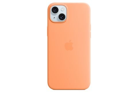 Funda de silicona con MagSafe para el iPhone 15 Plus - Naranja sorbete –  Rossellimac