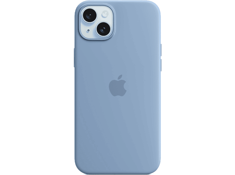 APPLE Funda de silicona con MagSafe para iPhone 15 Pro Max, Azul tempestad