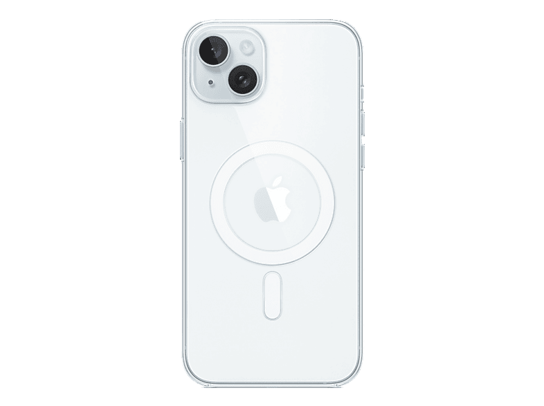 REACONDICIONADO Seminuevo Muy bueno Apple Funda transparente para iPhone 15 Plus con MagSafe